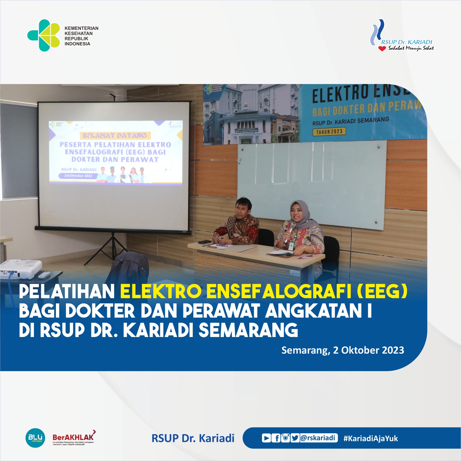 Pelatihan Elektro Ensefalografi Bagi Dokter Dan Perawat